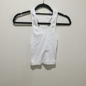 Forever 21 cropped boyfriend tank